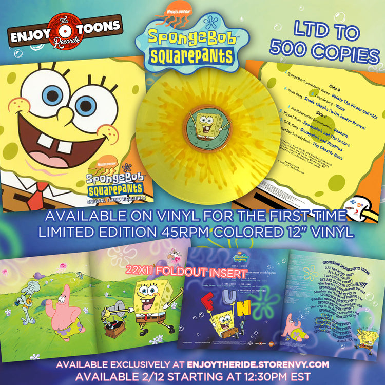 SPONGEBOB SQUAREPANTS ORIGINAL THEME HIGHLIGHTS 12" (ETT005)